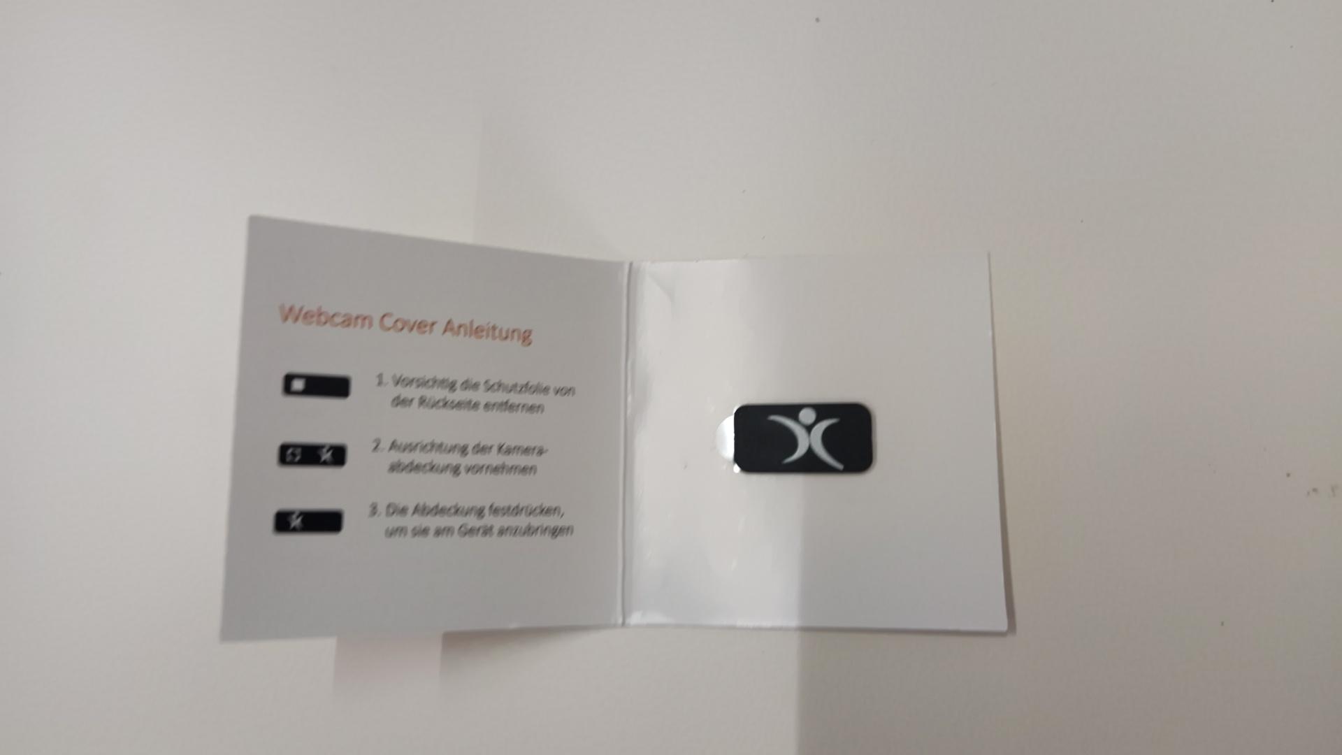 Spiratec Webcam cover